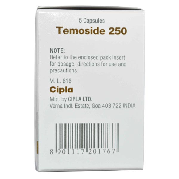 Temoside 250 mg Capsule