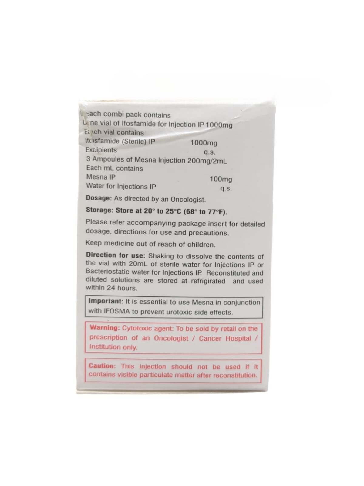 Ifosma 1000mg Injection