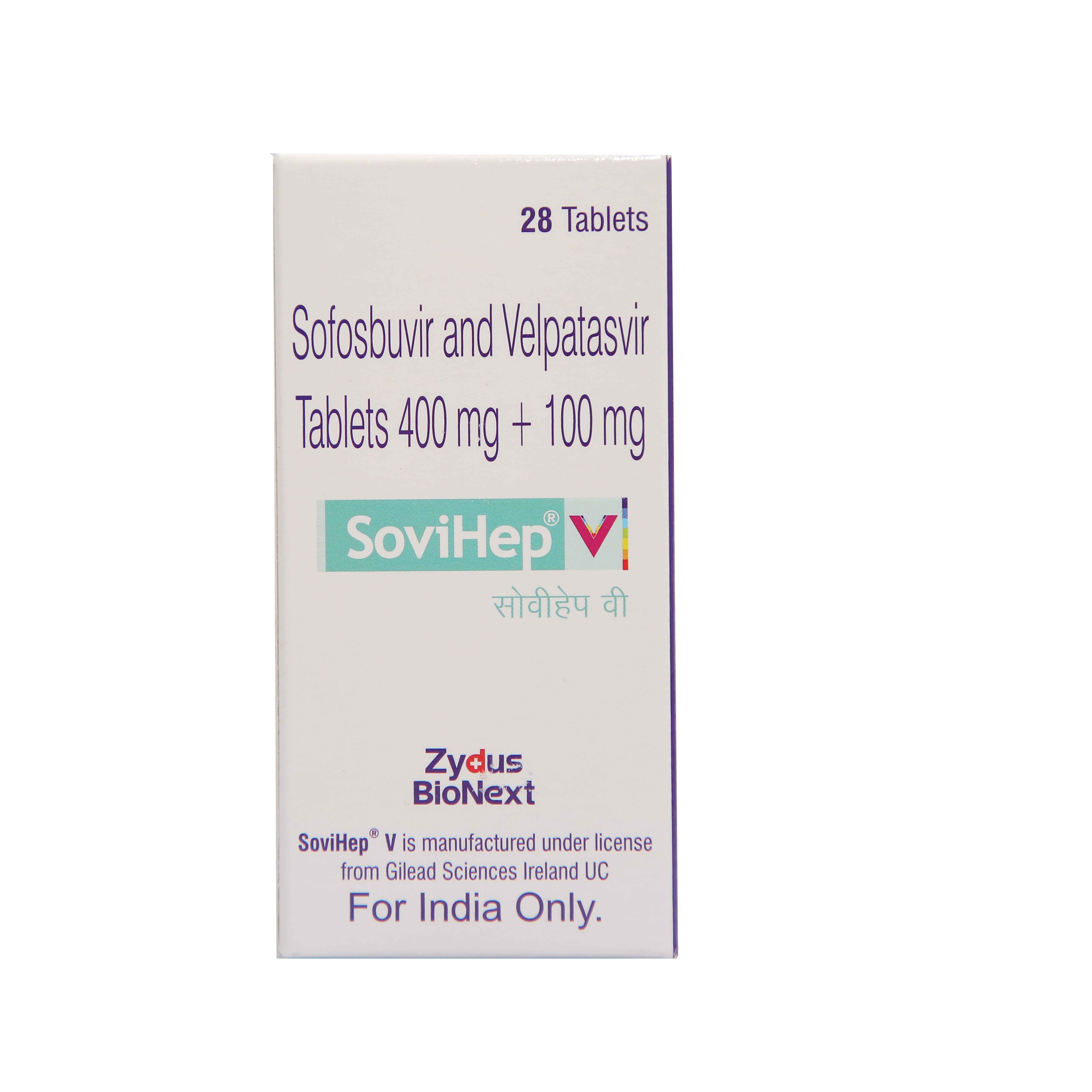 Sovihep V 400mg/100mg Tablet