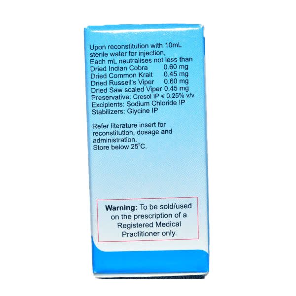 Snake Venom Antiserum IP