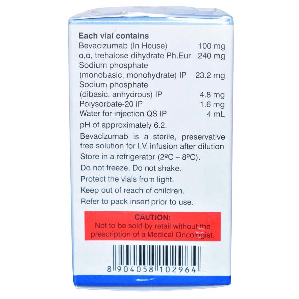 Bevacirel 100mg Injection