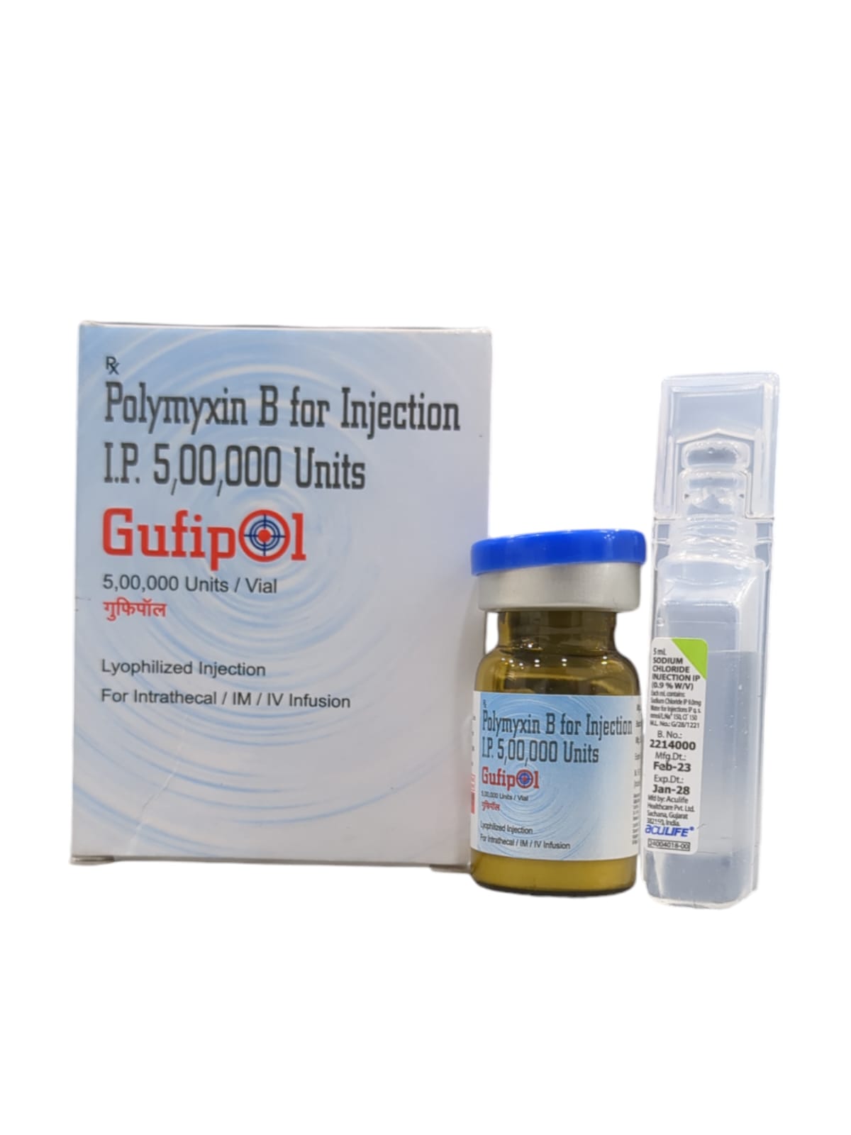 Gufipol 5,00,000Unit Injection