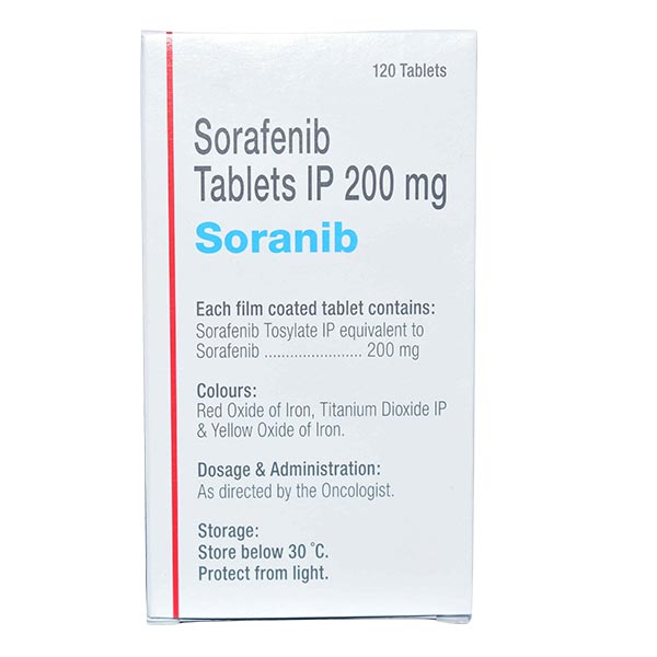 Soranib 200mg  120 Tablet
