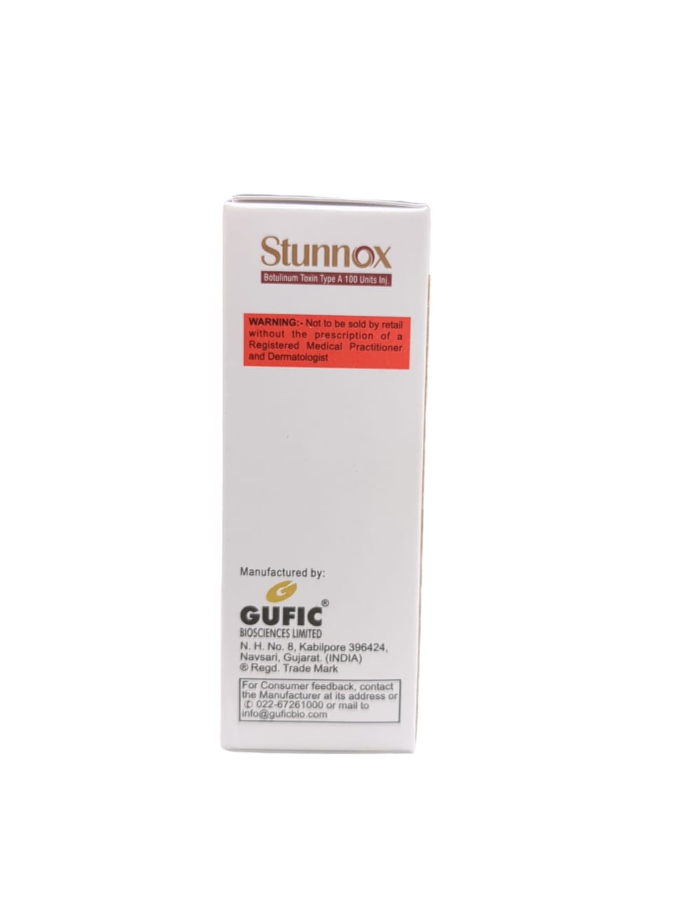 Stunnox 100unit Injection