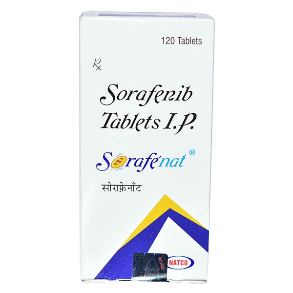 Sorafenat 200mg Tablet ( 120 Tablet )