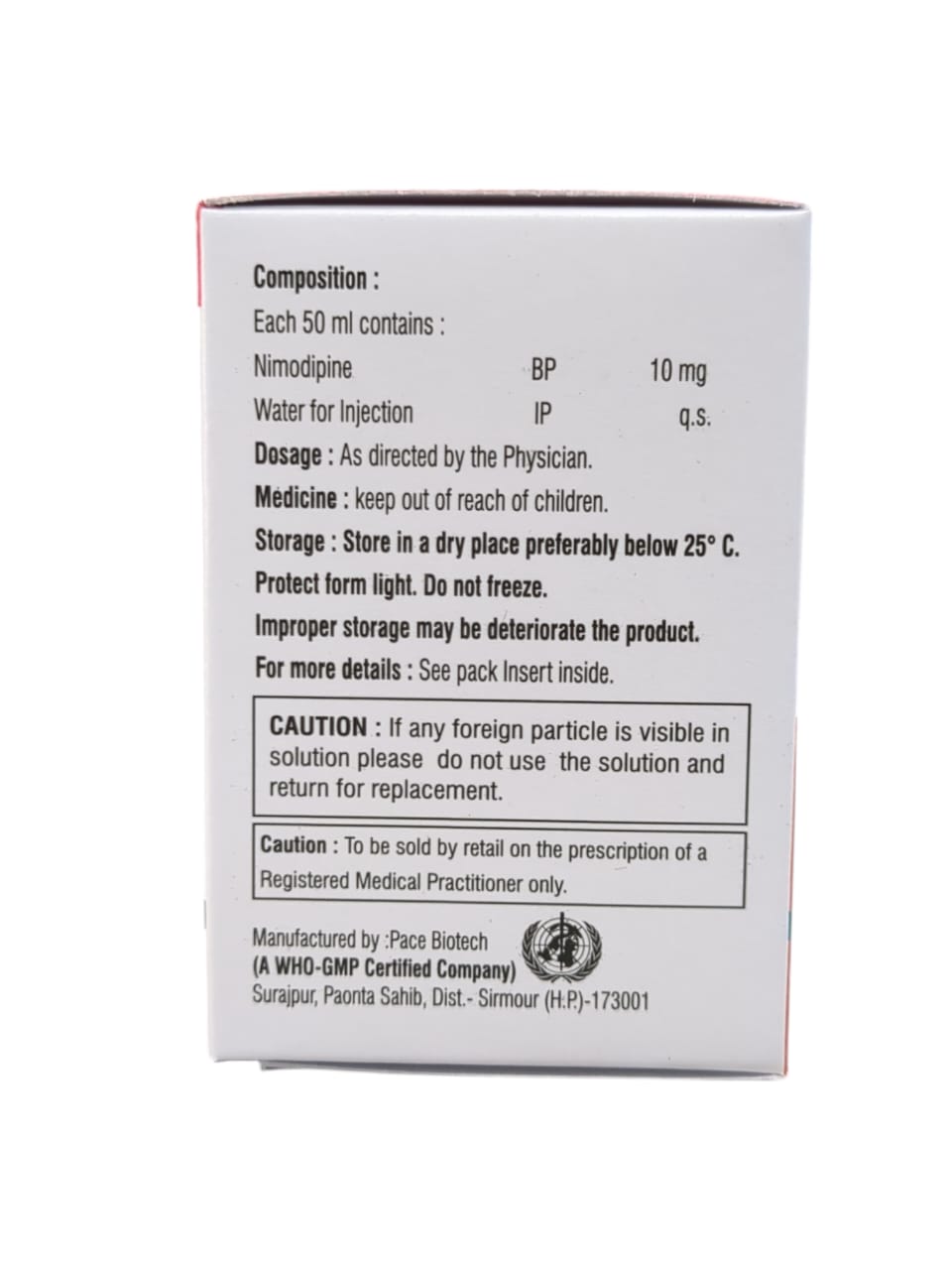 Neurodipin Injection