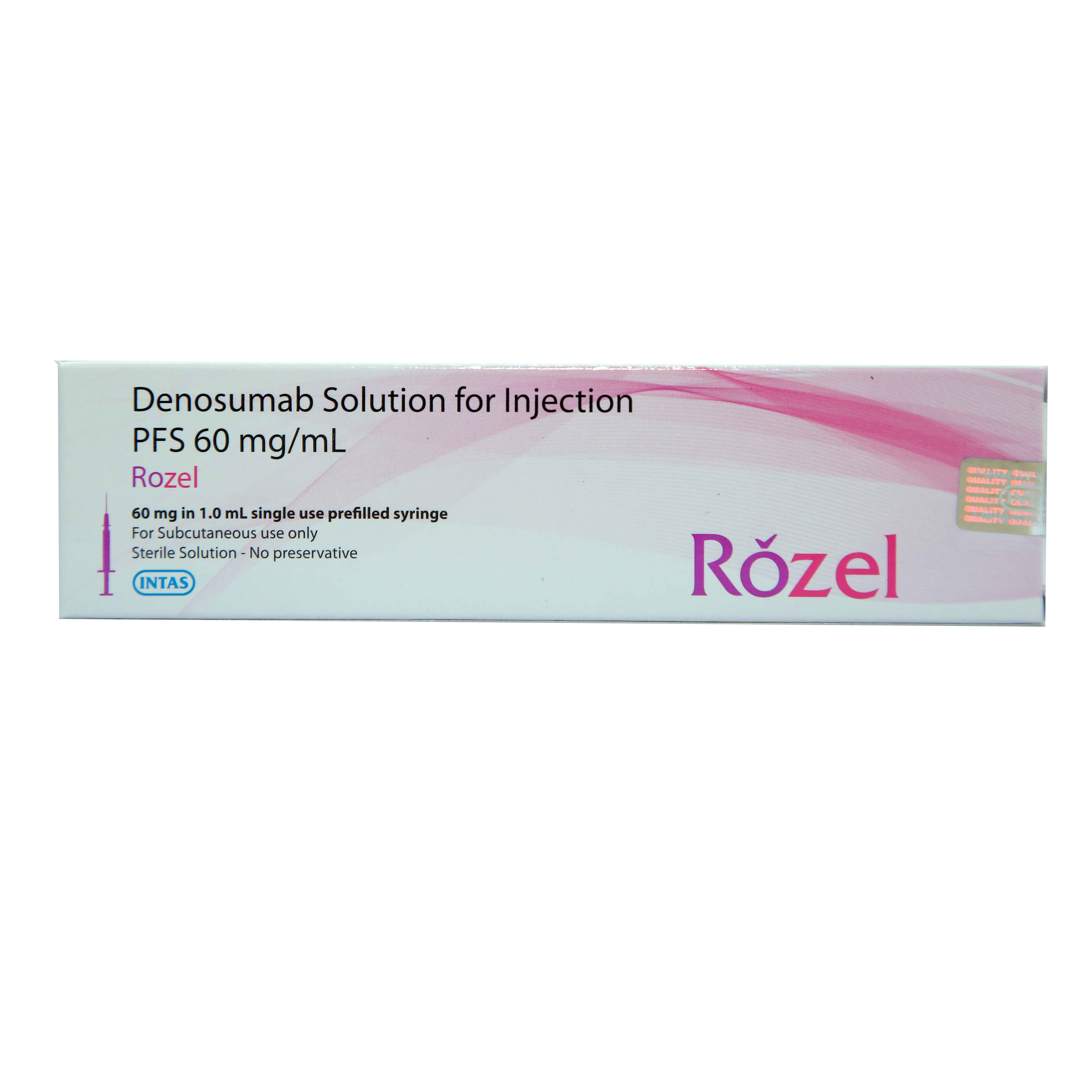 Rozel 60mg Injection