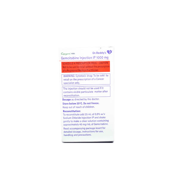 Cytogem 1000mg Injection