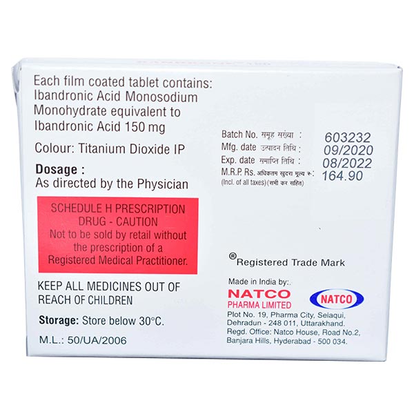 Bandrone 150mg Tablet