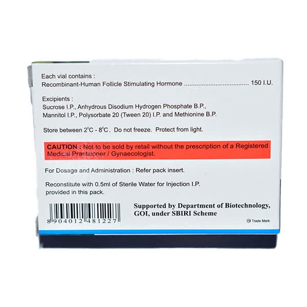 Foligraf 150 IU Injection