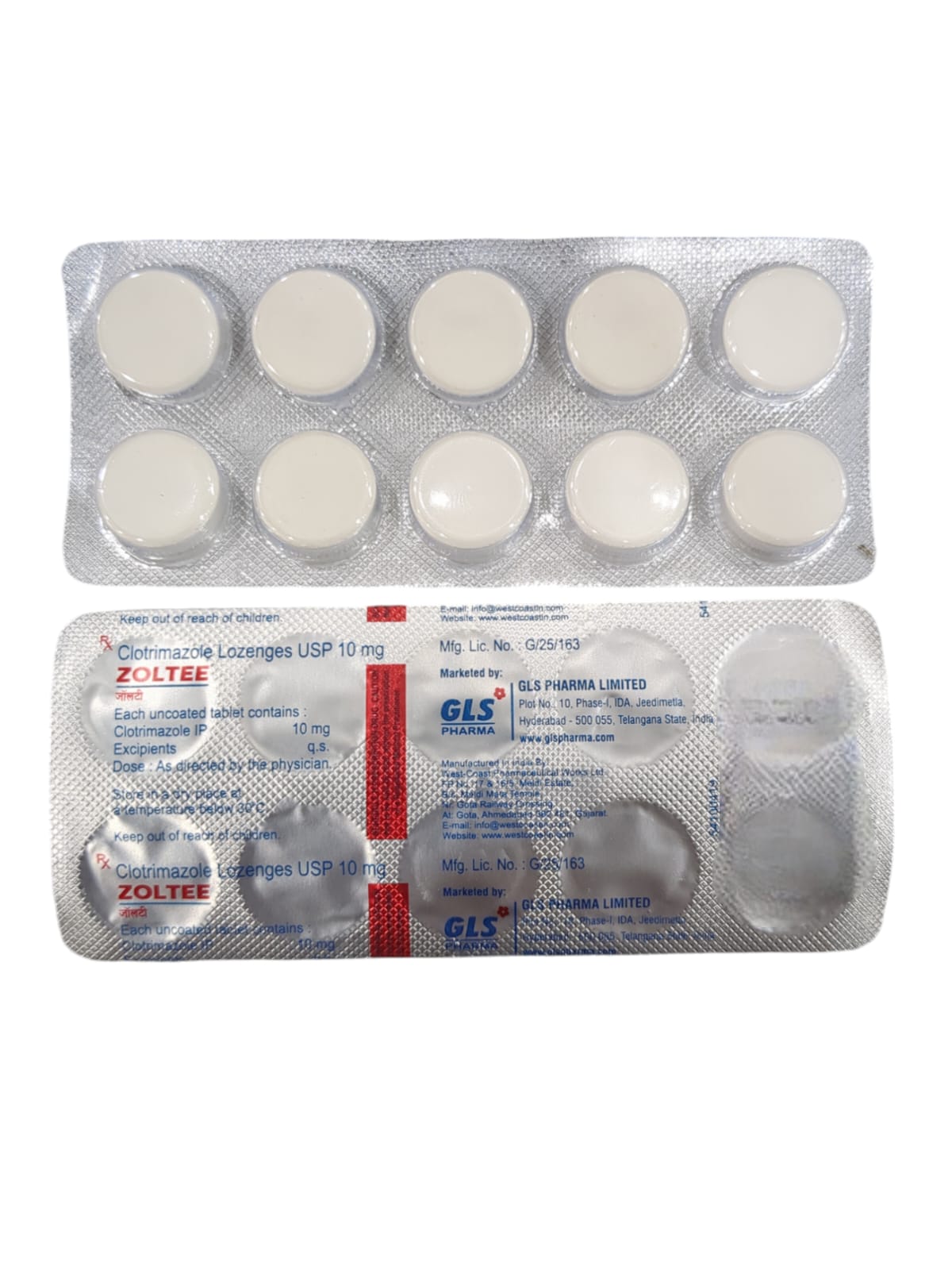 Zoltee 10mg Tablet