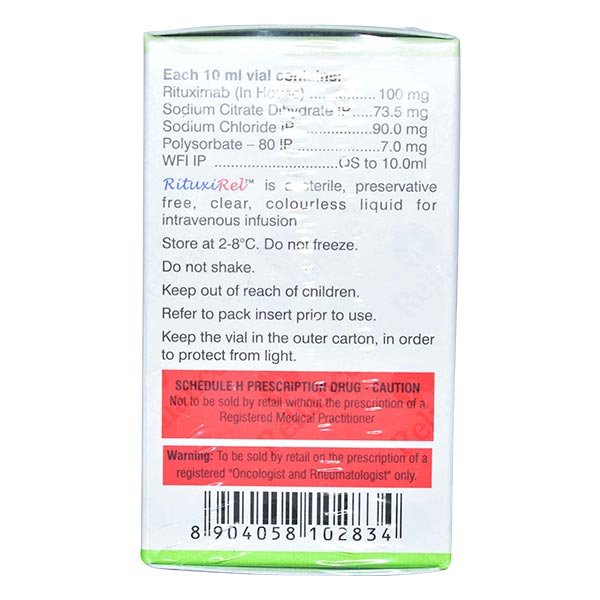 Rituxirel 100mg Injection
