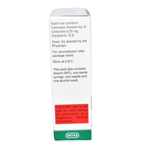 Cetrolix 0.25mg Injection