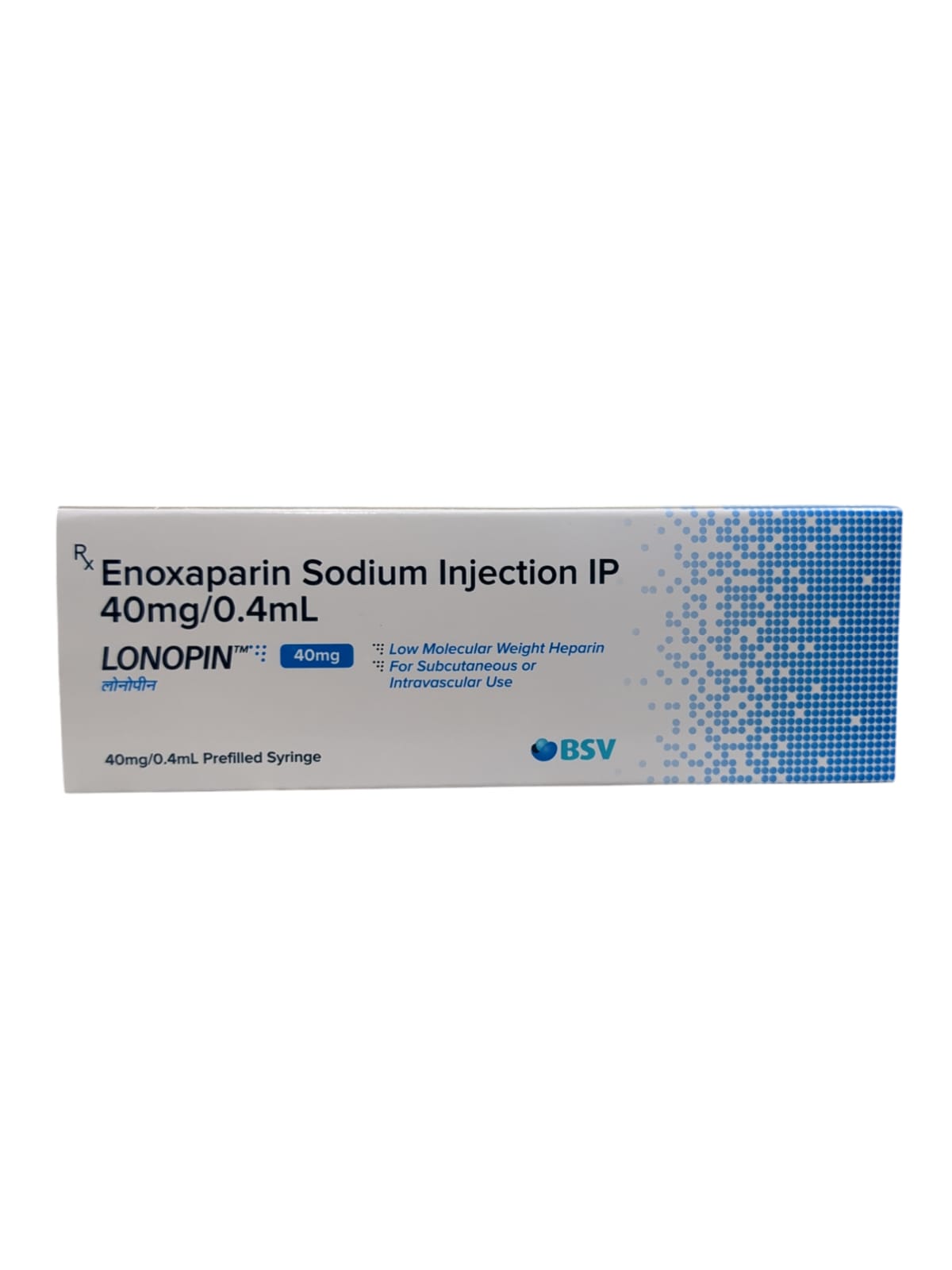 Lonopin 40mg Injection