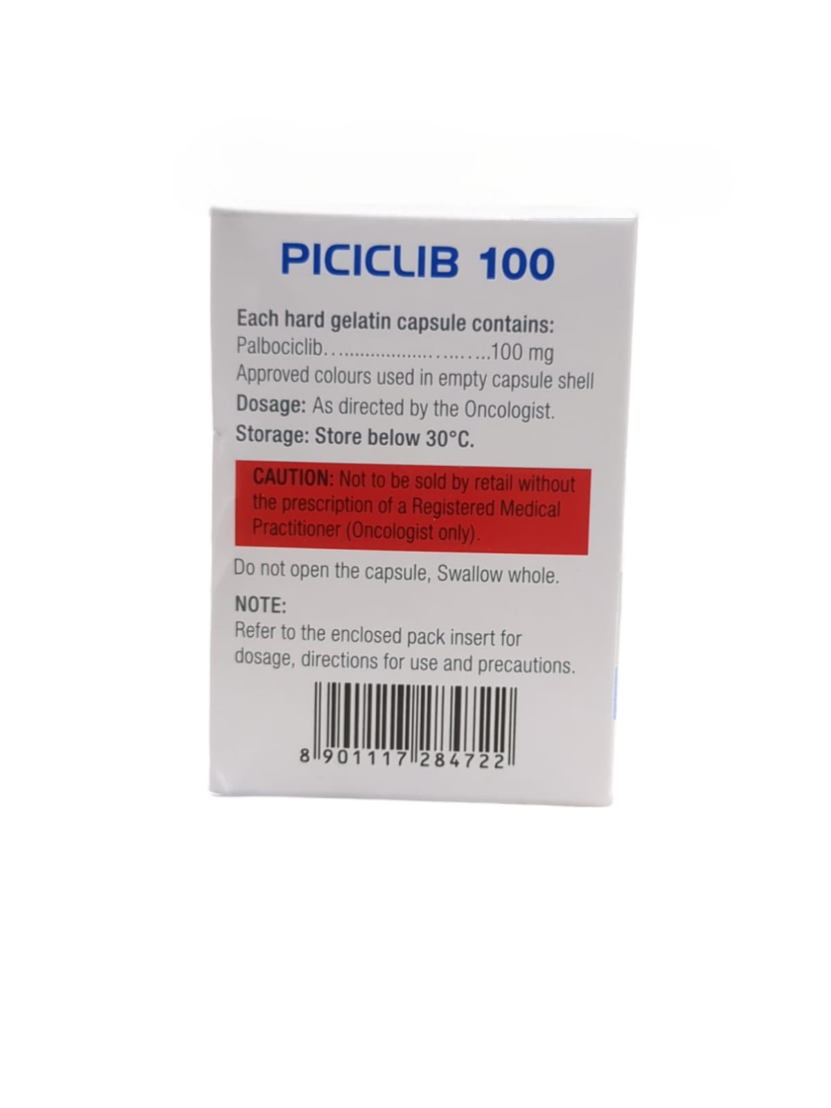 Piciclib 100mg Capsule