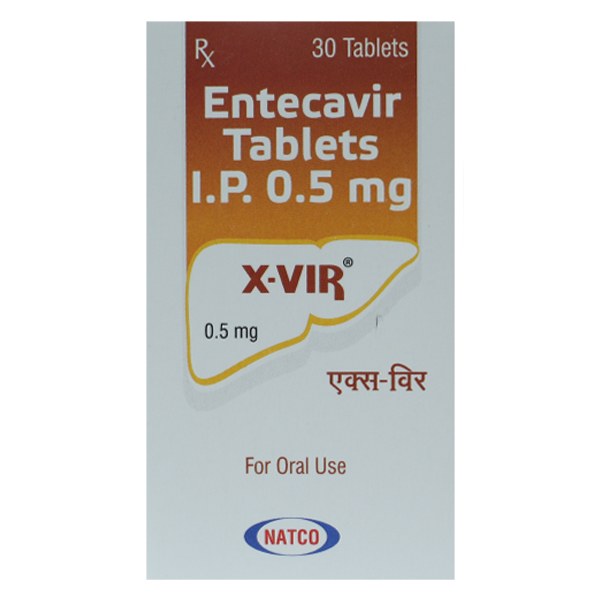 Xvir 0.5mg Tablet
