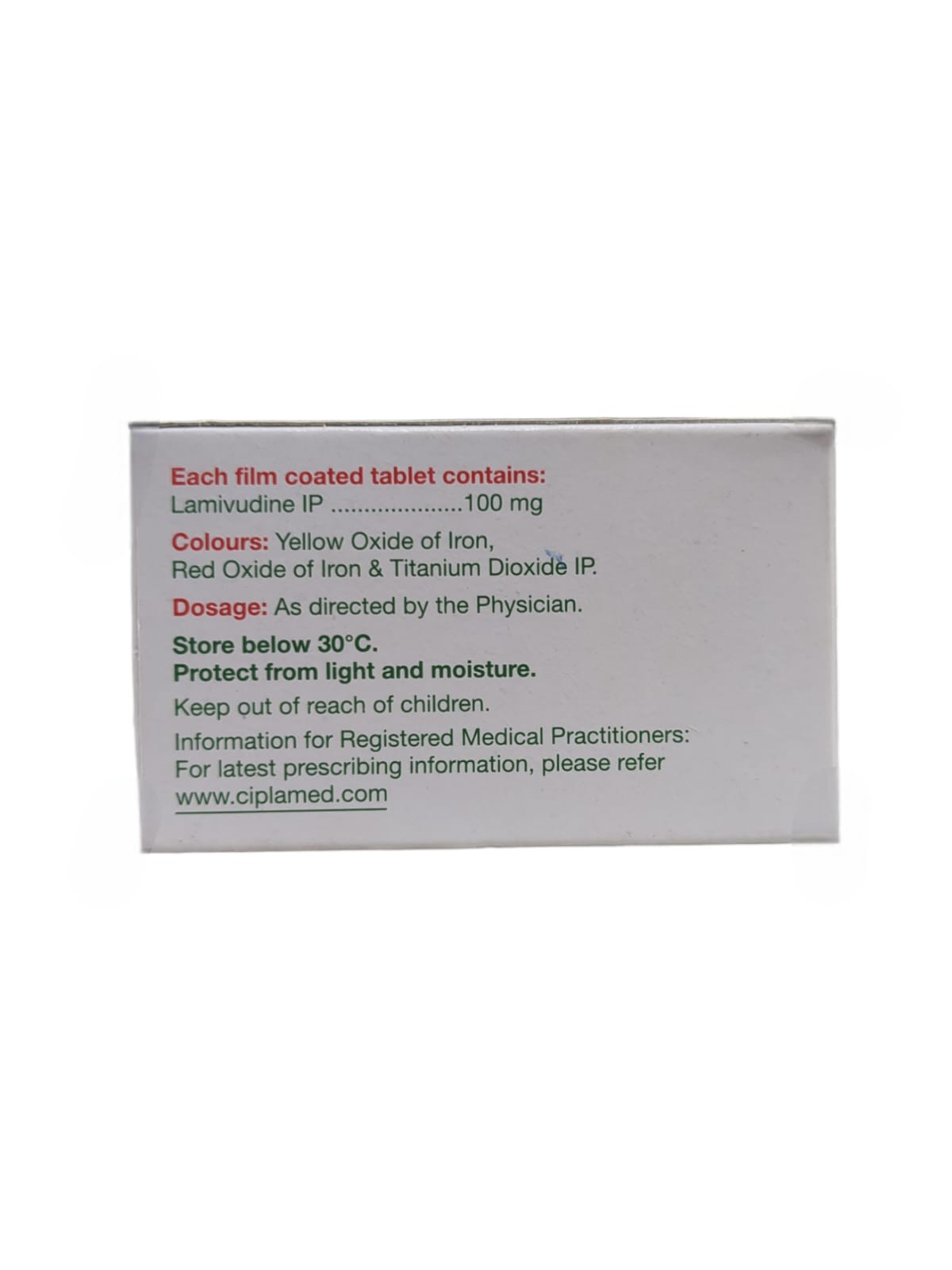 Lamivir HBV 100mg Tablet