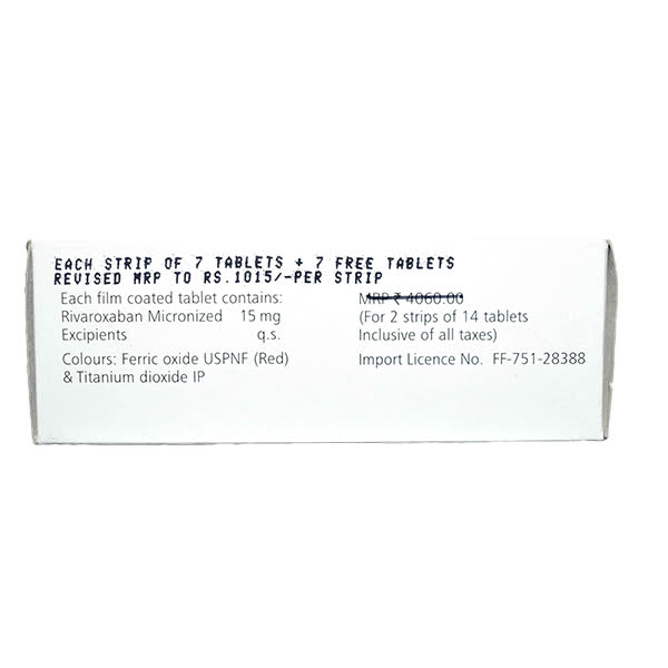 Xarelto 15mg Tablet