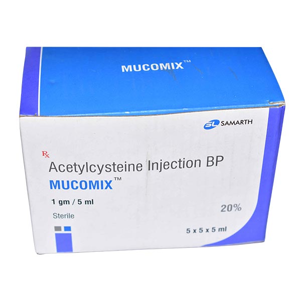 Mucomix 1gm/5ml Injection