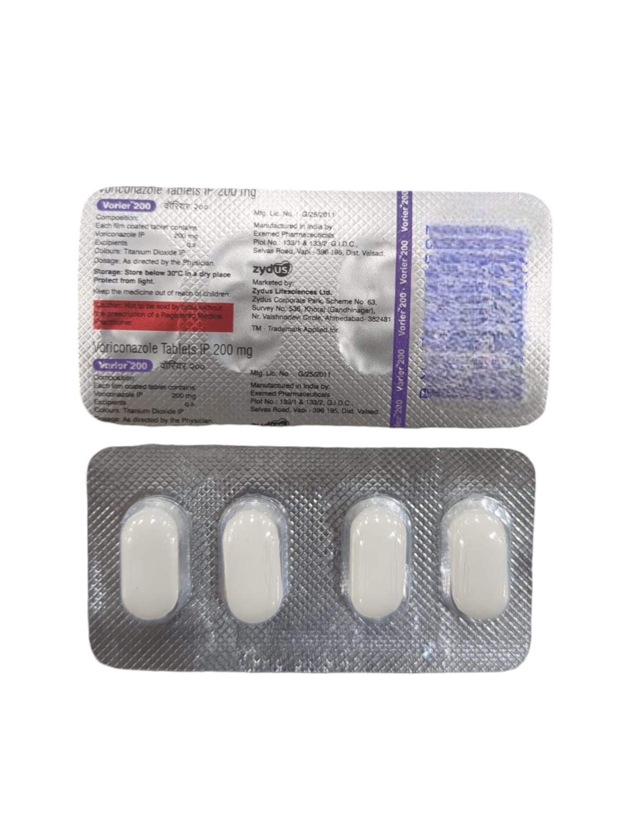 Vorier 200mg Tablet