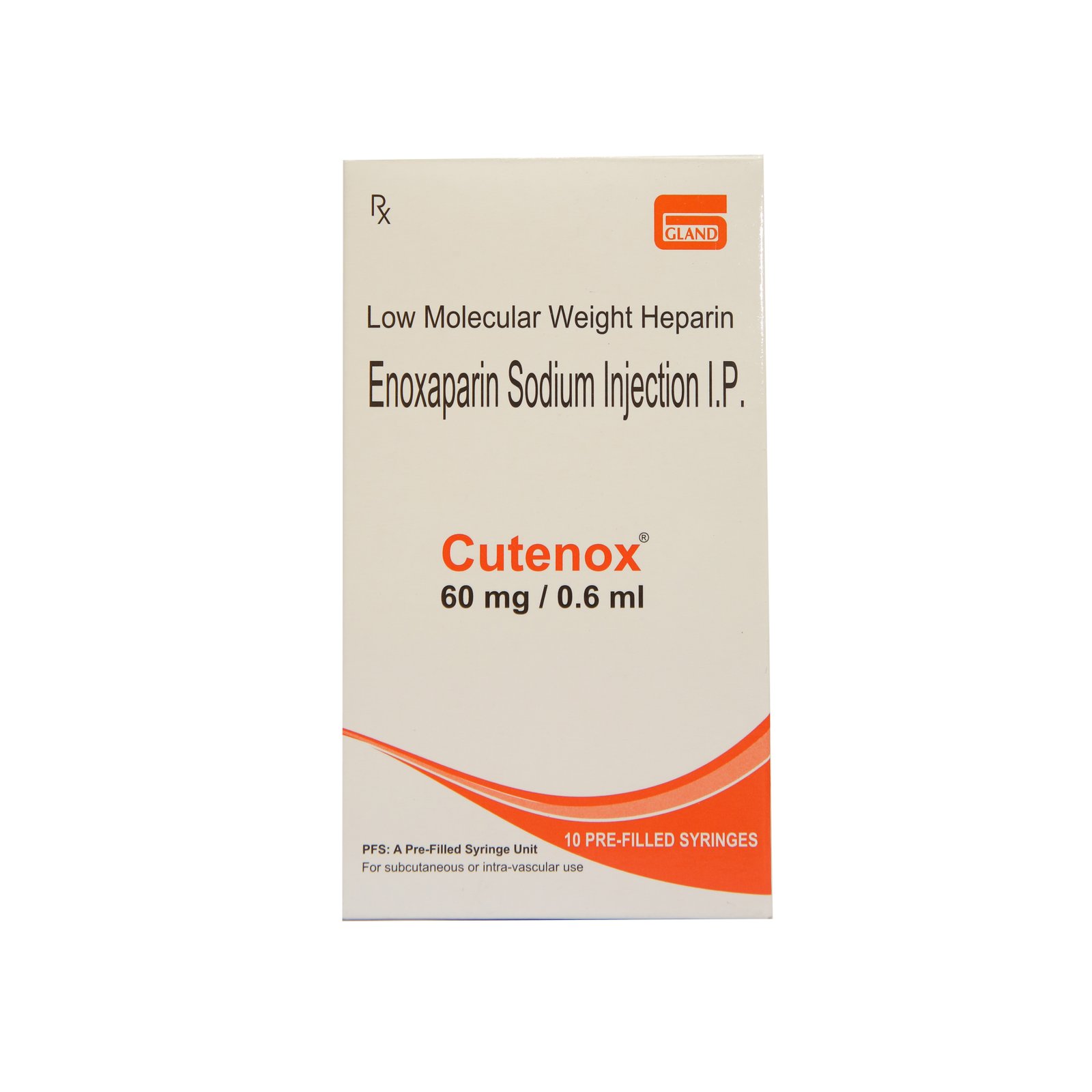 Cutenox 60mg Injection