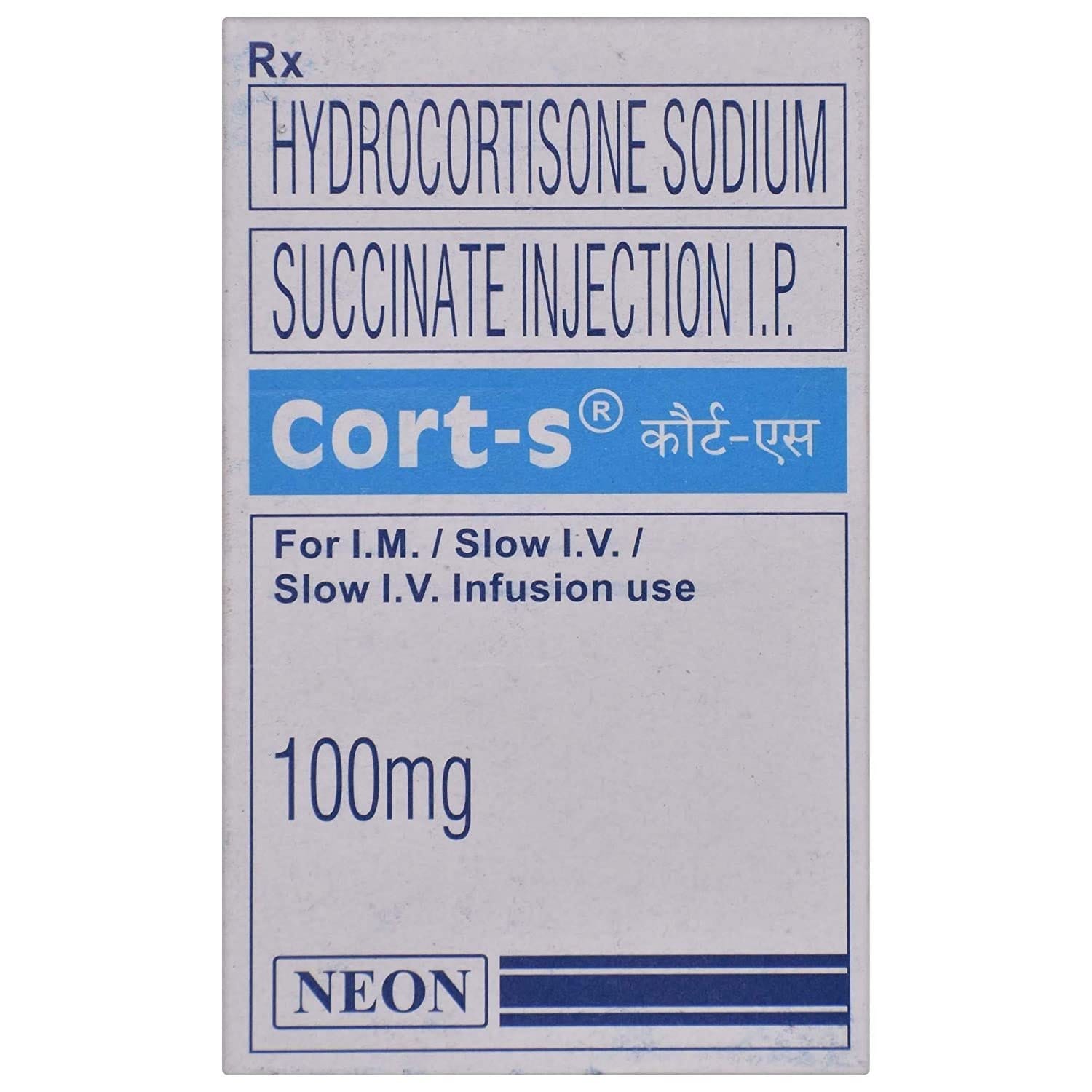 Cort-S 100mg Injection