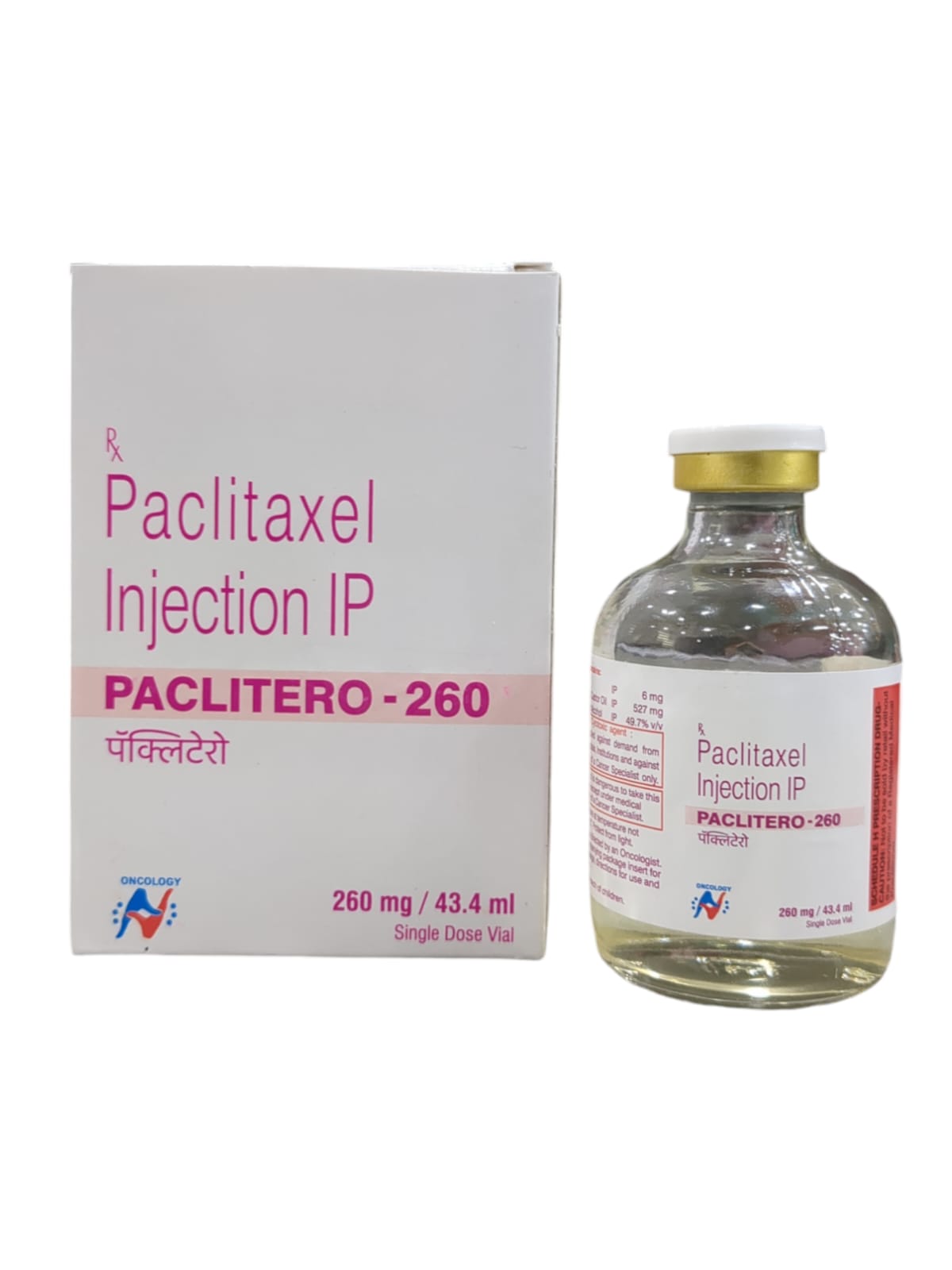 Paclitero 260mg Injection