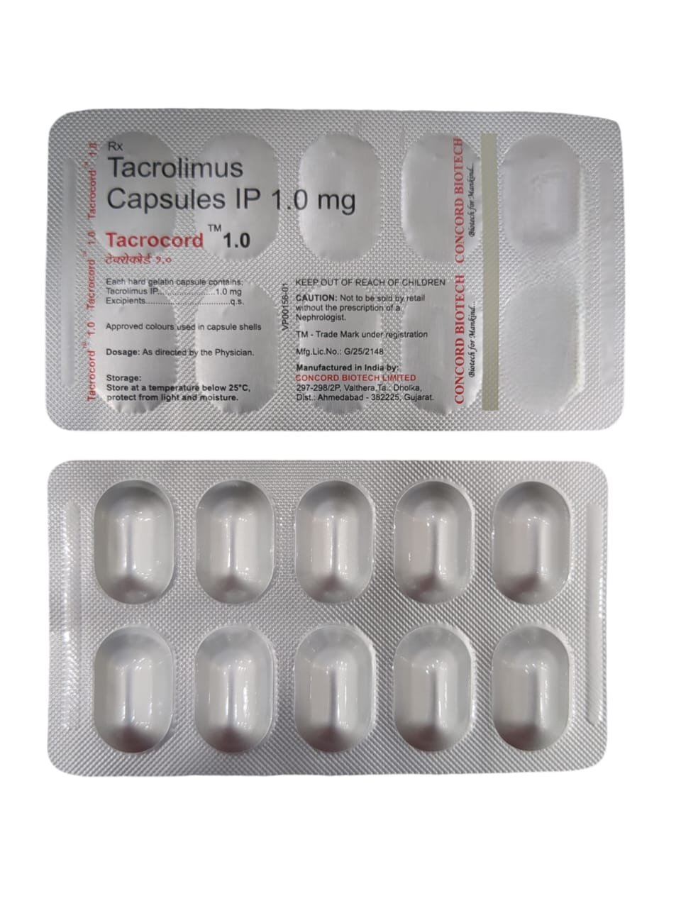 Tacrocord 1mg Tablet