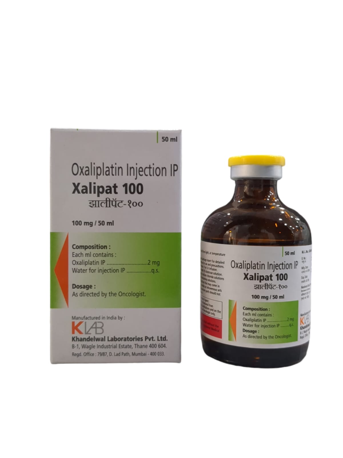 Xalipat 100mg Injection