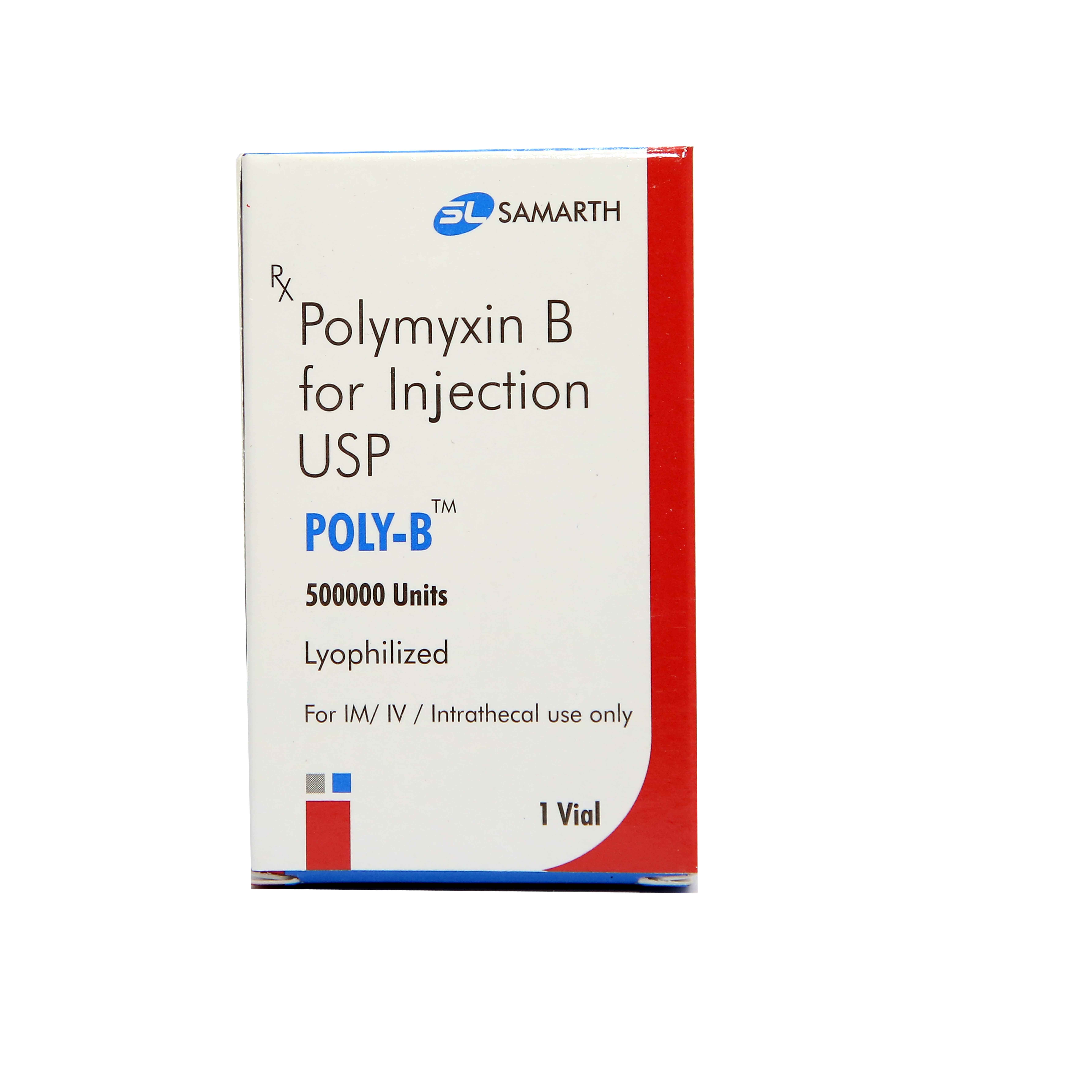 Poly B 500000 IU Injection