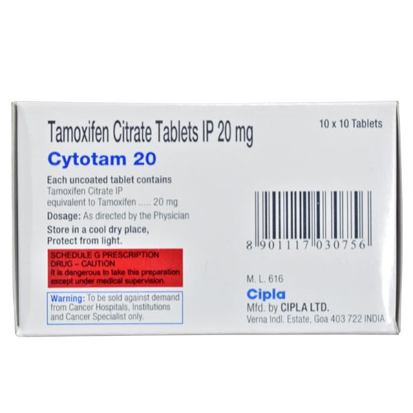 Cytotam 20 mg tablet