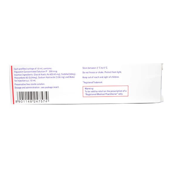 Grastim 300mg PFS Injection