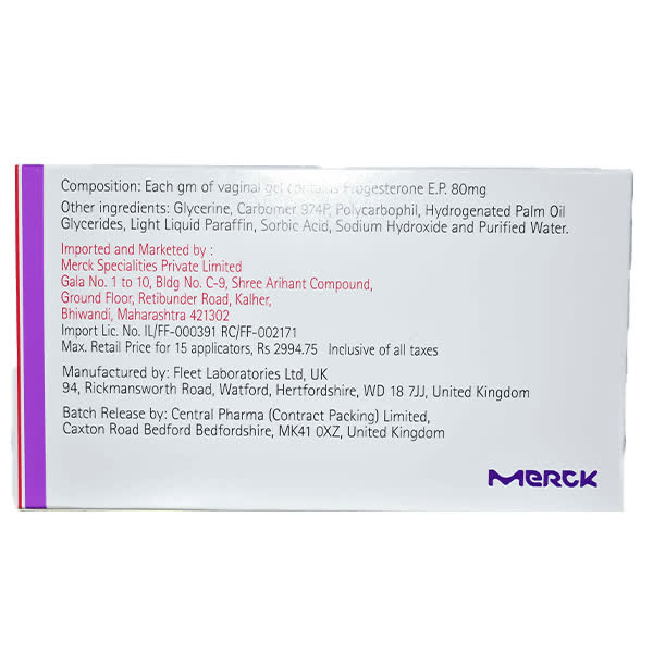 Crinon 8% Vaginal Gel