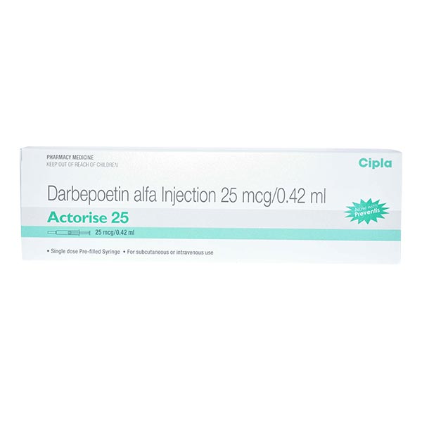 Actorise 25mg Injection