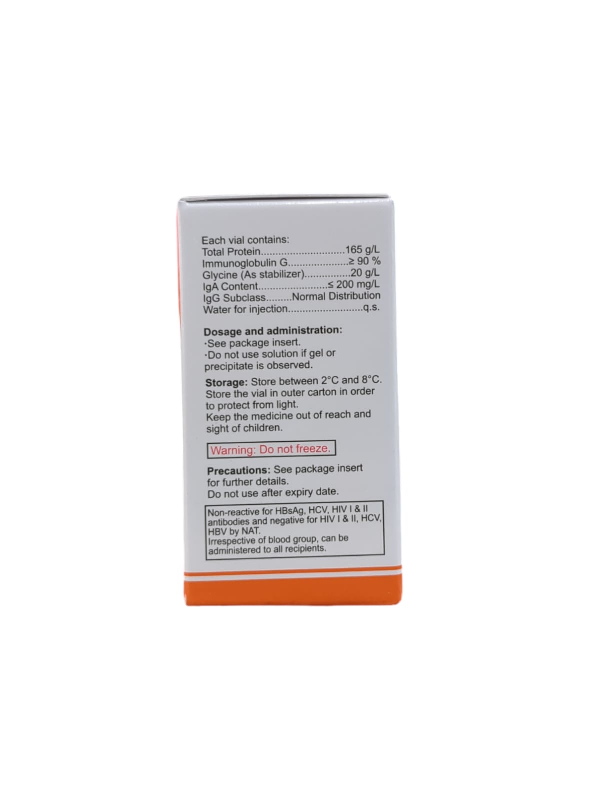 Intaglob 16.5% Injection