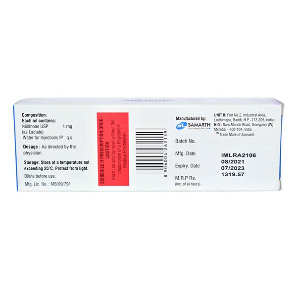 Milicor 10mg Injection