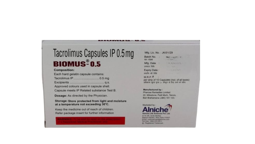 Biomus 0.5 mg Capsule