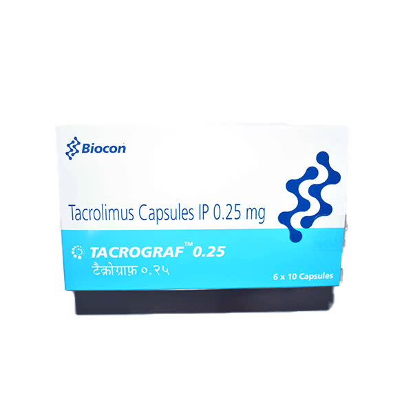 Tacrograf 0.25mg Capsule
