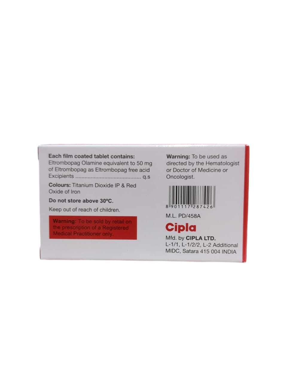 Eltromag 50mg Tablet