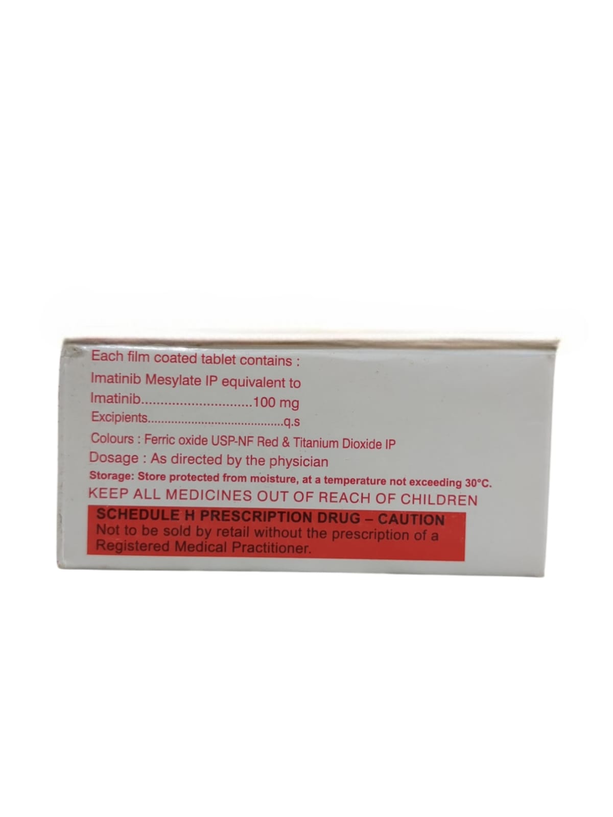 Imatero 100mg Tablet