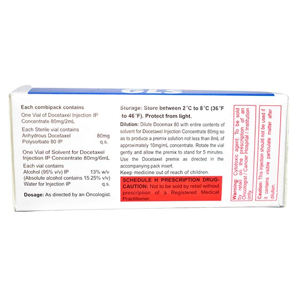 Docemax 80mg Injection