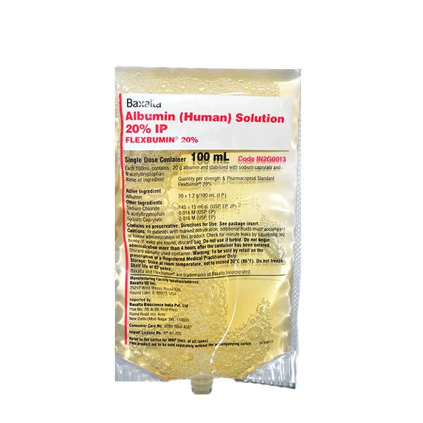 FLEXBUMIN 20% 100 ML