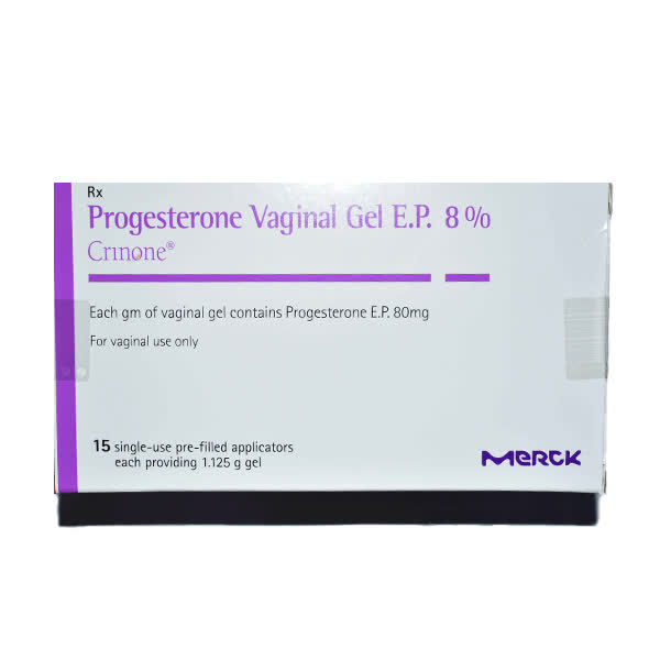 Crinon 8% Vaginal Gel