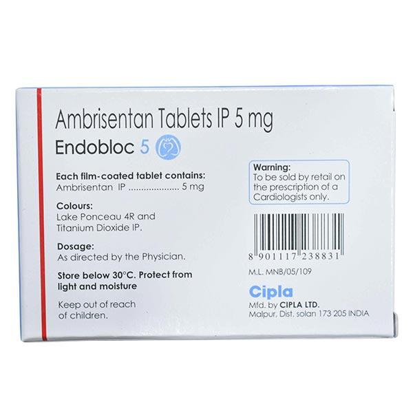 Endobloc 5mg Tablet
