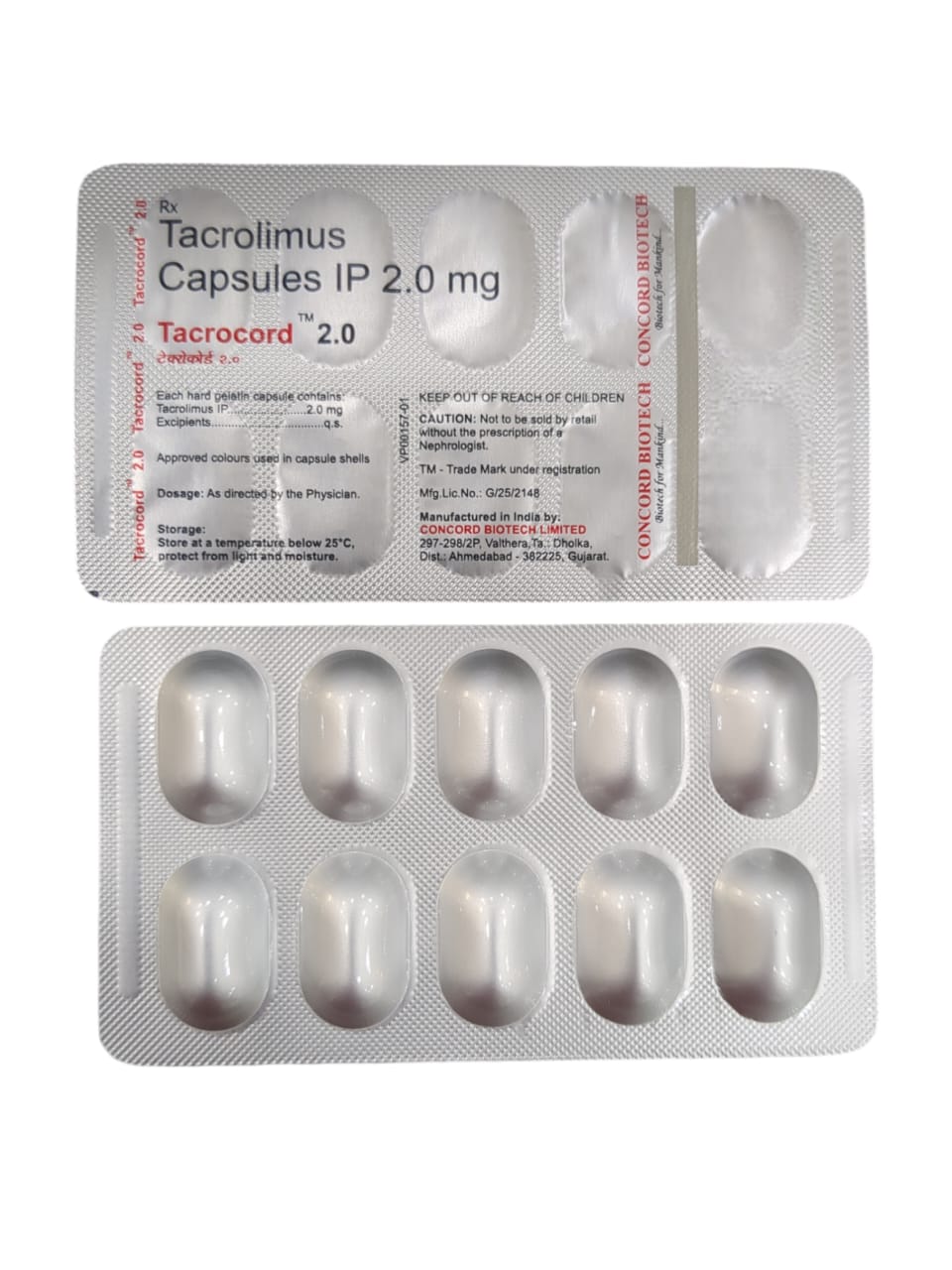 Tacrocord 2mg Tablet