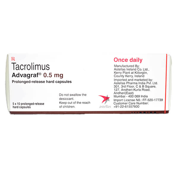 Advagraf 0.5mg Capsule