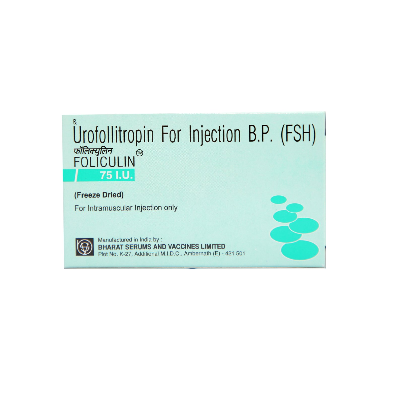 Foliculin 75 IU Injection