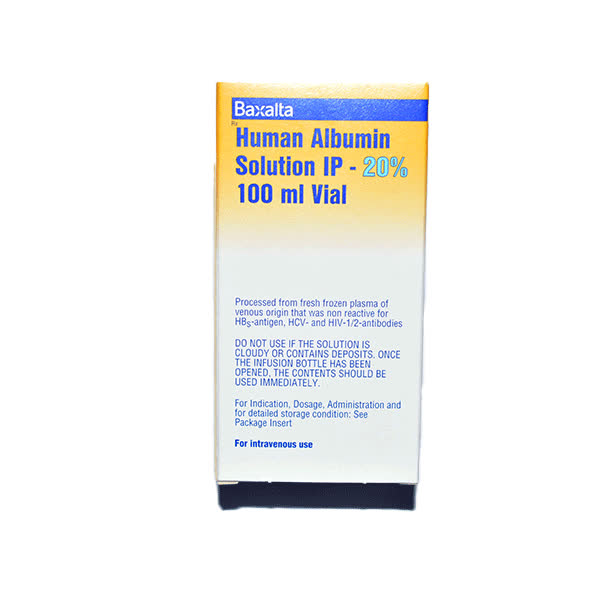 HUMAN ALBUMIN 20% 100ML