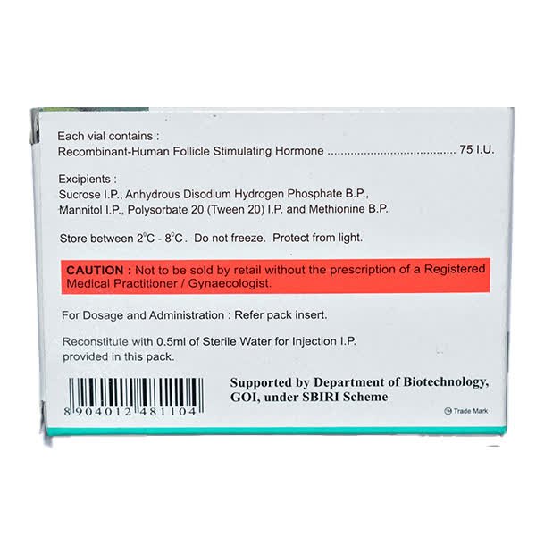 Foligraf 75IU Injection