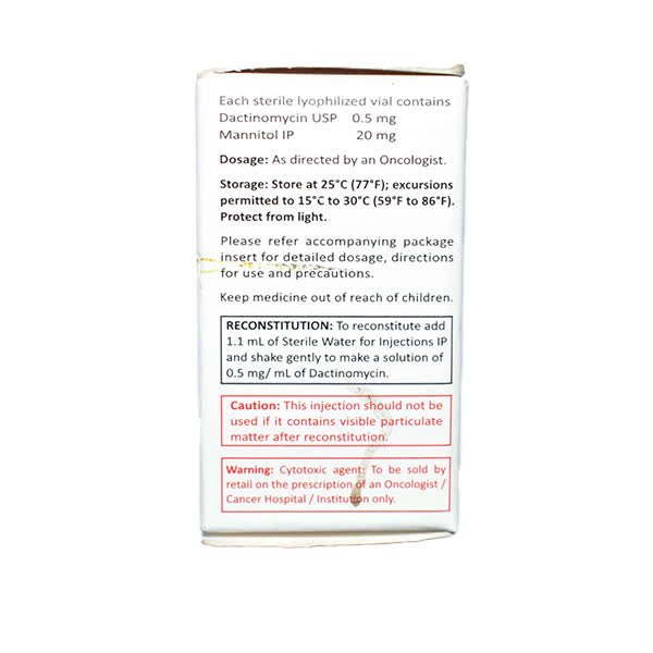 Dacilon 0.5mg Injection